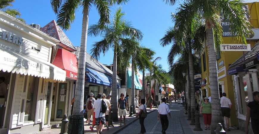 St. Martin - Front Street Shopping