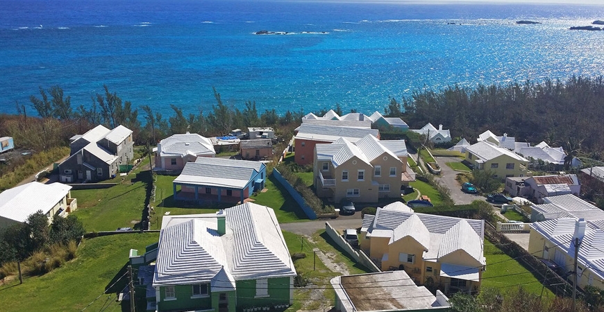 Bermuda - White Roof Buildings